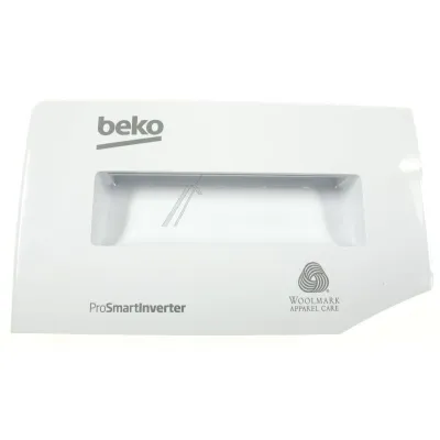 Waschmittelkastenblende für Waschmaschine Beko C00896344 Frontblende, Weiß