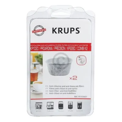 Wasserfilter Moulinex YX103601 Crystal Arome für Kaffeemaschine Padmaschine