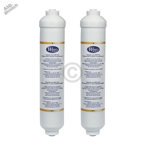 Bild: Wasserfilter Wpro 480131000117 SMS200 für Kühlschrank 2Stk