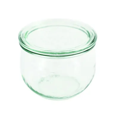 Weck Rundrand-Glas m.D. 0,5ltr. 744806 Tulpe 4er Pack