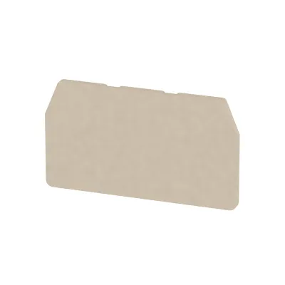 Weidmüller Abschluss- und Zwischenplatte ZAP/TW ZDU1.5/2AN 1776030000 | Trennwand Reihenklemme | 51,5x2x37mm | beige