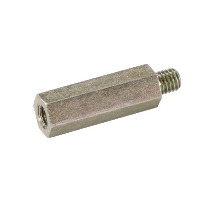 Weidmüller Abstandshalter SP M6 30 MSZN | Distanzstück für Gehäusemontage | Stahl | M6 | 30 mm Länge | Montagezubehör