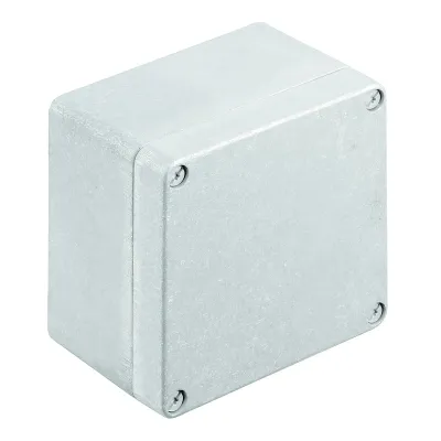 Weidmüller Gehäuse KLIPPON K41 1565270000 | Aluminium | IP66 | 122x120x81 mm | IK09 | Edelstahl | RAL7001