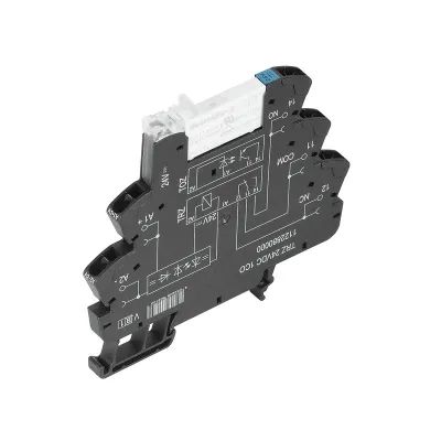 Weidmüller Relaiskoppler TRZ 24VDC 1CO 1122880000 | Schaltrelais | 1 Wechsler | 24V DC | 6A | Steckrelais | IP20 | 6,4mm