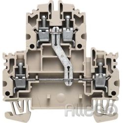 Weidmüller Doppelklemme WDK 4N V