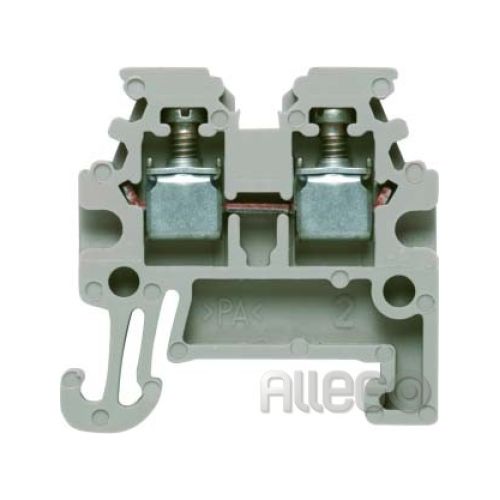 Bild: Weidmüller Durchgangs-Reihenklemme WDU 1.5/R3.5 1,5mm² dunkelbeige TS 15 Weidmül