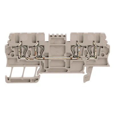 Weidmüller Reihenklemme ZDU 1.5/4AN 1775580000 | Durchgangsklemme 0,5-1,5mm² | 4-polig | 17,5A | TS35 | beige