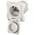 Bild: Weidmüller Einbauflansch RJ45 Buchse/Bu IE-XM-RJ45/RJ45-IP67