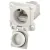 Bild: Weidmüller Einbauflansch RJ45 Buchse/Buchse IE-XM-RJ45/RJ45-IP67 8808450000 | Cat6A | IP67 | geschirmt | werkzeuglos
