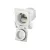 Bild: Weidmüller Einbauflansch RJ45 Buchse/Buchse IE-XM-RJ45/RJ45-IP67 8808450000 | Cat6A | IP67 | geschirmt | werkzeuglos
