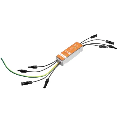 Weidmüller Generatoranschlusskasten PVI DC 1I 1O 2MPP SPD1 MC4 3108230000 | PV-Stringbox | IP65 | 39A | grau