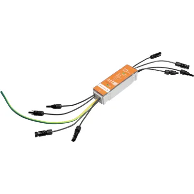 Weidmüller Generatoranschlusskasten PVI DC 1I 1O 2MPP SPD1 MC4 3108230000 | PV-Stringbox | IP65 | 39A | grau