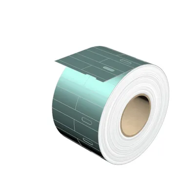 Weidmüller Gerätemarkierer THM ET 200SP 12.8/31 TU 1487680000 | Etikett | 12,8x31 mm | Polypropylen | türkis
