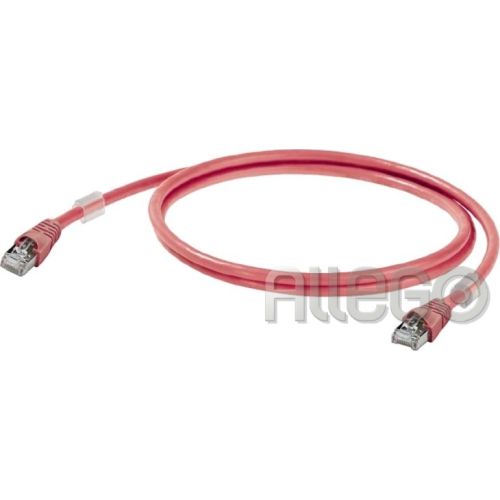 Bild: Weidmüller Industrie Patchkabel 1m rot IEC6FP8LR0010M40M40R