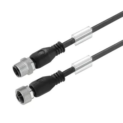 Weidmüller Sensor-Aktor-Kabel SAIL-M12GM12G-12S4.0U | M12 12-polig | 4m | geschirmt | PUR | halogenfrei | schwarz