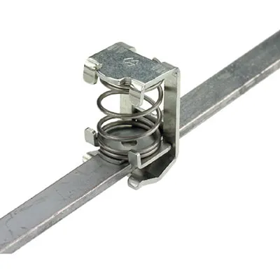 Weidmüller Schirmanschlussklemme KLBUE 4-13.5 | für Sammelschiene 10x3mm | Kabel 4–13,5 mm | Federanschluss | Ex e
