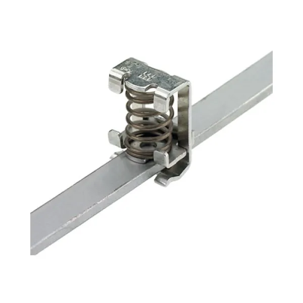 Legrand Schirmanschlussklemme KLBÜ 3-8 | 1600480000 | für 3-8 mm Kabel | Sammelschiene 10x3 mm | Federanschluss | Stahl