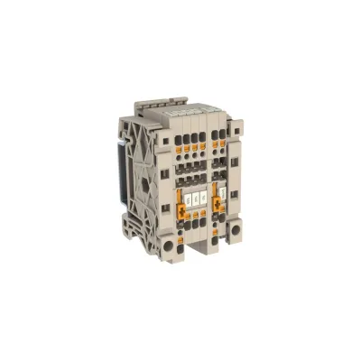 Weidmüller Trenn-Reihenklemme 14A-9 EEG-AAR | 12 Anschlüsse | 0,5-1,5 mm² | 10A | 400V | Push-In | beige