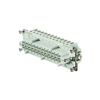 Weidmüller Kontakteinsatz HDC HE 24 FP 1873580000 | Buchse | 24-polig | 500V | 16A | Thermoplast | mit Schutzleiter