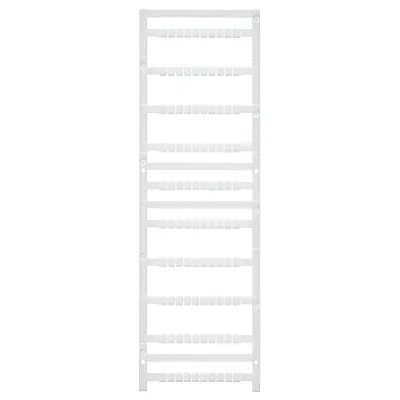 Weidmüller Klemmenmarkierer MF 5/5 MC NE WS 1816250000 | unbedruckt | Rastermaß 5 mm | halogenfrei | weiß