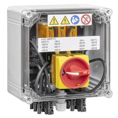 Weidmüller Generatoranschlusskasten PVNDC3I3O | DC-Stringbox | 1100V | 1 MPP | 3 Eingänge | IP65 | weiß