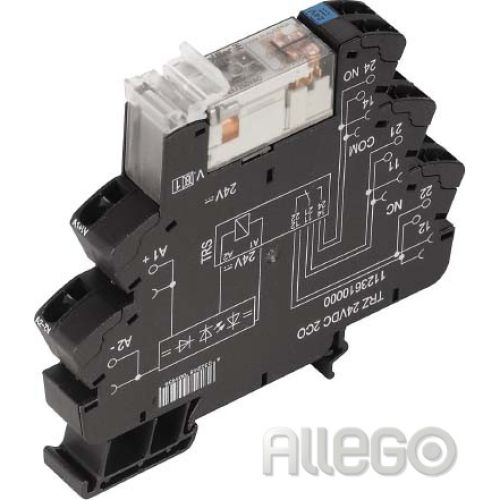 Bild: Weidmüller Relaiskoppler 24V 8A DC+/-20% TRZ 24VDC 2CO AU