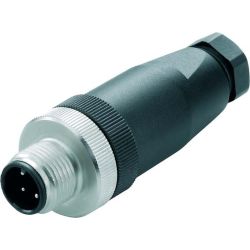 Weidmüller Rundsteckverbinder M12 Stift gerade 4p. SAIS-4/7