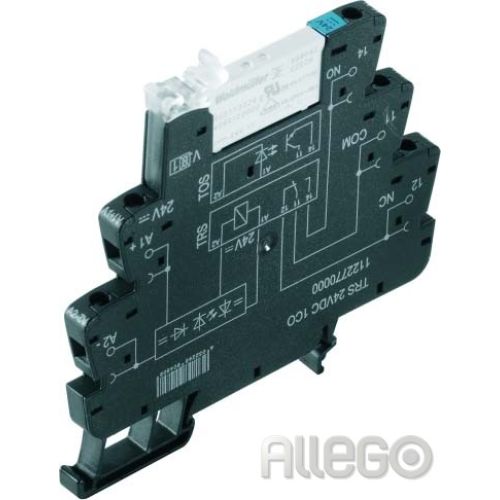 Bild: Weidmüller Schaltrelais Termseries TRS 24VDC 1CO