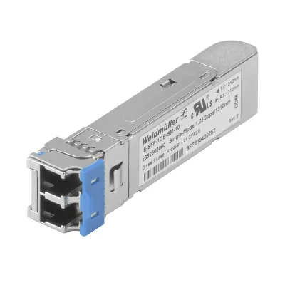 Weidmüller SFP-Transceiver IE-SFP-1GE-MM-05 2682480000 | 1000 Mbit/s | Multimode | LC-Duplex | 0,5 km | -40°C bis +85°C