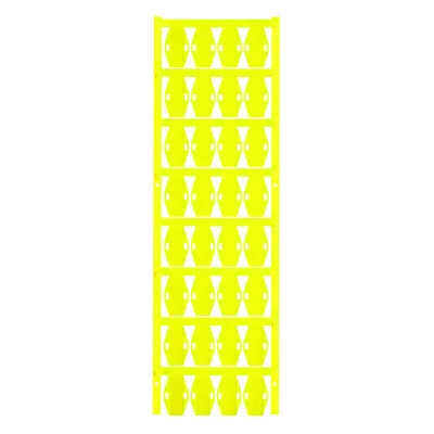 Weidmüller Kabelmarkierer SFX 9/24 MC NE GE V2 1852460000 | Kabelmarkierungssystem | Ø7-40mm | 24x15mm | gelb