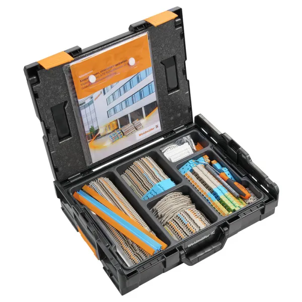 Weidmüller Werkzeugkoffer L-BOXX 102 KC AITB INSTA 1 | 2938390000 | bestückt | 365x135x445 mm | schwarz