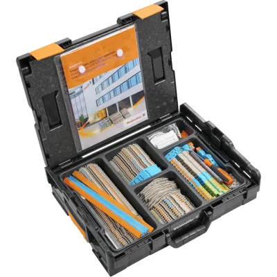 Weidmüller Werkzeugkoffer L-BOXX 102 KC AITB INSTA 1 | 2938390000 | bestückt | 365x135x445 mm | schwarz