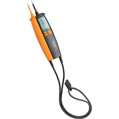 Weidmüller Spannungsprüfer VT Digi Pro 561106 | 2-polig | LCD | 0,3-690V AC/DC | IP65 | CAT IV | orange
