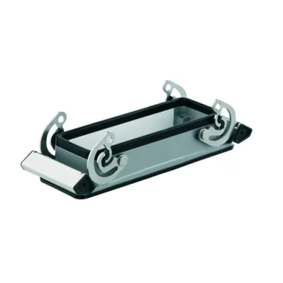 Legrand Anbaugehäuse HDC 24B ABU 1212400000 | Industriesteckverbinder | Querbügel | Alu-Druckguss | IP66 | rechteckig