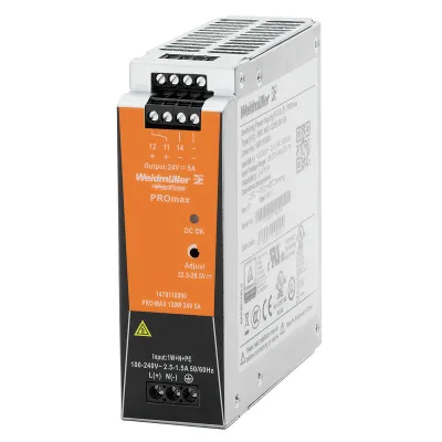 Weidmüller Netzteil PRO MAX 1478230000 | 12V DC 10A 120W | AC/DC | Ausgang einstellbar | Tragschiene | IP20