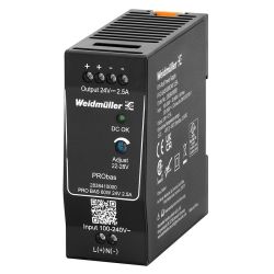Weidmüller Stromversorgung 24V DC 2,5A, PRO BAS 60W 24V 2.5A