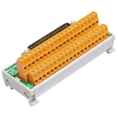 Legrand Übergabemodul RS SD9B 8216480000 | SPS Ein-/Ausgangsmodul | 9-polig | 1,5A | Schraubanschluss | Hutschiene