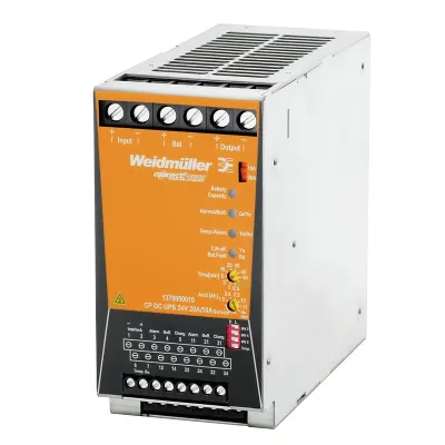 Weidmüller USV-Steuereinheit CP DC UPS 24V 20A/10A 1370050010 | DC-USV System | modular | für sichere Lastkreise