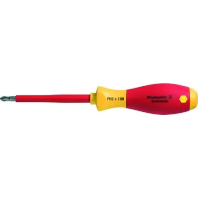 Weidmüller Kreuzschlitz-Schraubendreher SDIK PH3 | VDE 1000V isoliert | Phillips PH3 | 150mm | 2-Komponenten-Griff