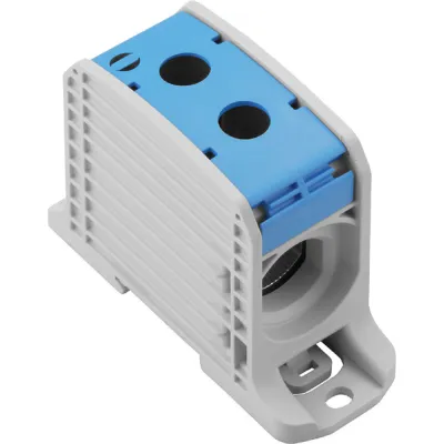 Weidmüller Reihenklemme WPD 132 1X185 BL 2502760000 | Potentialverteilerklemme | 353A | 1000V | TH35 | Blau