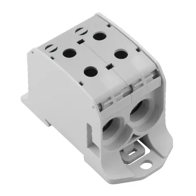 Weidmüller Potentialverteilerklemme WPD 231 2X95/2X95 GY | 232A | 1000V | 4-polig | TH35 | grau