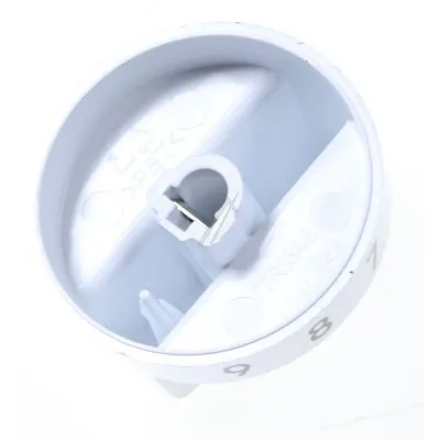 Weißer Backofen-Drehregler AEG 140198370045 9-Stufen-Regelung