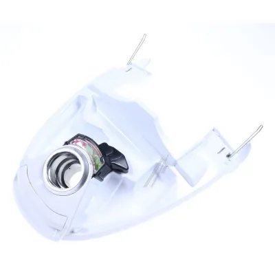 Weißer Staubraumdeckel für Staubsauger Nilfisk 128389093 Gehäusedeckel