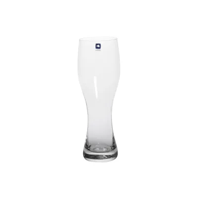 LEONARDO Weizenbierglas Taverna 049448 | 2er Set | 0,5l | spülmaschinengeeignet | Glas | modern | klar