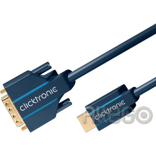 Bild: Wentronic HDMI/DVI-Adapterkabel 5m 70343
