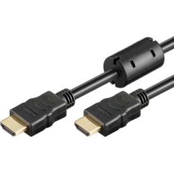 Wentronic HDMI Kabel HighSpeed 1,5m,St./St.,sw 31907