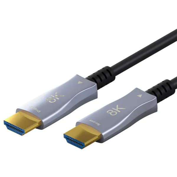 Goobay HDMI Kabel HighSpeed Optical Hybrid 65565 | 100m | HDMI Stecker auf Stecker | schwarz