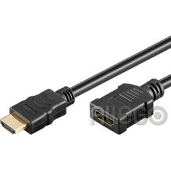 Wentronic HDMI Verl.-Kabel HighSpeed 5m,St./Kupplg. 31939