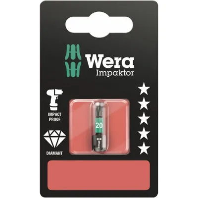 WERA 05073924001 Bit TX20 6,4mm(1/4)