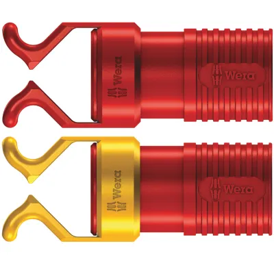 Wera Schraubkrallen-Set 1440/1442 SB | Aufsteckwerkzeug 4,5–8,5mm | Elastomer-Kunststoff | 2-teilig